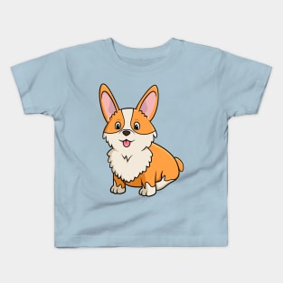 Welsh Corgi Dog Kids T-Shirt